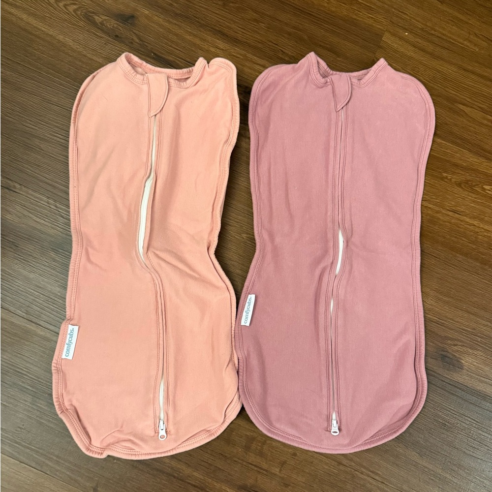 Comfycubs Pajamas in Peach and Rose